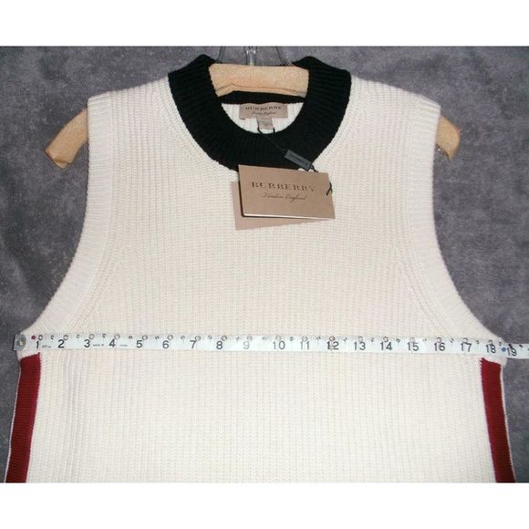Burberry Knox Sleeveless Sweater Medium - Picture 7 of 7